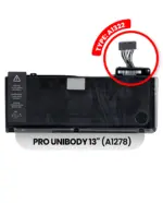 Baterie Laptop A1278 MacBook Pro 13-inch Mid 2010 Apple A1322 5800mAh 635Wh 1095V OEM