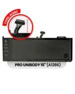 Baterie Laptop A1286 MacBook Pro 15-inch 2011 Apple A1382 5800 mAh 77.5Wh 10.95V OEM