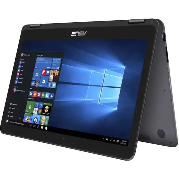 Laptop Asus Zenbook Flip Ux360ca-c4121t Intel Core M5-6y54 Pana Ma 2.70 Ghz 13.3" Full Hd Touchscreen 8gb 128gb Ssd Windows 10 Gray Rf