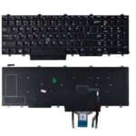 Tastatura Laptop Latitude 5580 Dell 383D7 UK Iluminare Neagra Genuine RF
