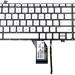 Tastatura Laptop Pavilion 15-BK151NR HP 490.07N07.0S01 US Iluminare Argintie