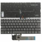 Tastatura Laptop S530-13IWL Lenovo SN20Q40714 gri layout US cu iluminare