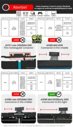 Baterie Laptop A1398 MacBook Pro Retina 15-inch 2013 Apple A1417 OEM - imagine 2