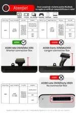 Baterie Laptop A1286 MacBook Pro 15-inch 2009 Apple A1321 5200 mAh 77.5Wh 10.8V OEM - imagine 2