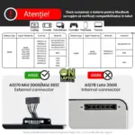 Baterie Laptop A1278 MacBook Pro 13-inch Mid 2010 Apple A1322 5800mAh 635Wh 1095V OEM - imagine 2