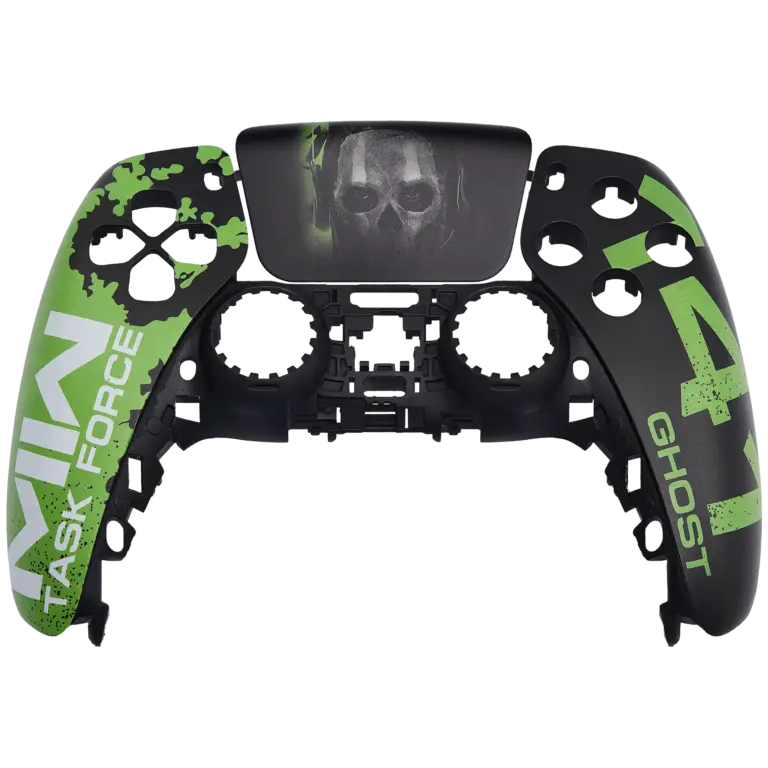 Carcasa Controller Ps5 Dualsense – Faceplate Custom Call Of Duty 2 Green Edition