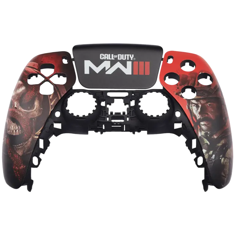 Carcasa Controller Ps5 Dualsense – Faceplate Custom Call Of Duty 3 Red Edition