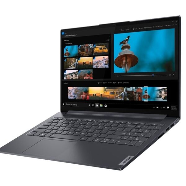 Laptop Lenovo Yoga Slim 7 15iil05 Cu Procesor Intel Core I7-1065g7 Pana La 3.90 Ghz 15.6" Full Hd 16 Gb Ram Ddr4 512 Gb Ssd Nvidia Geforce Mx350 Gray Genuine Rf