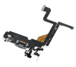 Cablu Flex Port Incarcare Cu Placa iPhone 13 Pro Premium (Silver) - imagine 2