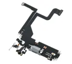 Cablu Flex Port Incarcare Cu Placa iPhone 13 Pro Premium (Silver) - imagine 3