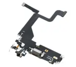 Cablu Flex Port Incarcare Cu Placa iPhone 13 Pro Premium (Gold) - imagine 3