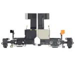 Cablu Flex Port Incarcare Cu Placa iPhone 5C (Black) - imagine 2