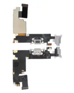 Cablu Flex Port Incarcare Cu Placa iPhone 6 Plus Premium (Silver) - imagine 2