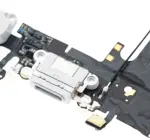 Cablu Flex Port Incarcare Cu Placa iPhone 6S Premium (Silver) - imagine 5