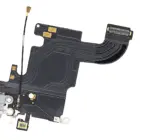 Cablu Flex Port Incarcare Cu Placa iPhone 6S Premium (Gray) - imagine 5