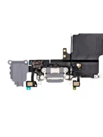 Cablu Flex Port Incarcare Cu Placa iPhone 6S Premium (Gray) - imagine 2