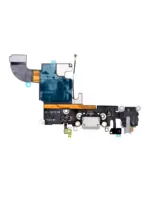 Cablu Flex Port Incarcare Cu Placa iPhone 6S Premium (Gray) - imagine 3