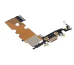 Cablu Flex Port Incarcare Cu Placa iPhone 8 Premium (Gold) - imagine 3