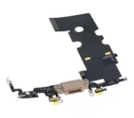 Cablu Flex Port Incarcare Cu Placa iPhone 8 Premium (Gold) - imagine 4