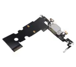 Cablu Flex Port Incarcare Cu Placa iPhone 8 Premium (Silver) - imagine 3