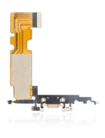 Cablu Flex Port Incarcare Cu Placa iPhone 8 Plus Premium (Gold) - imagine 3