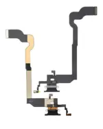 Cablu Flex Port Incarcare Cu Placa iPhone X Premium (Gray) - imagine 2