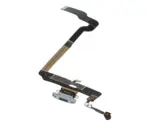 Cablu Flex Port Incarcare Cu Placa iPhone XS Premium (Silver) - imagine 3