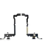 Cablu Flex Port Incarcare Cu Placa iPhone XS Max Premium (Gray) - imagine 2