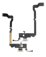 Cablu Flex Port Incarcare Cu Placa iPhone XS Max Premium (Silver) - imagine 2