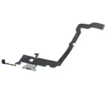 Cablu Flex Port Incarcare Cu Placa iPhone XS Max Premium (Silver) - imagine 3