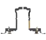 Cablu Flex Port Incarcare Cu Placa iPhone XS Max Premium (Gold) - imagine 4