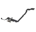 Cablu Flex Port Incarcare Cu Placa iPhone XS Max Premium (Gold) - imagine 2