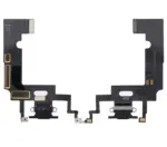 Cablu Flex Port Incarcare Cu Placa iPhone XR Premium (Black) - imagine 2