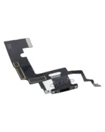 Cablu Flex Port Incarcare Cu Placa iPhone XR Premium (Black) - imagine 4