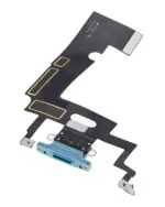 Cablu Flex Port Incarcare Cu Placa iPhone XR Premium (Blue) - imagine 3