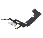 Cablu Flex Port Incarcare Cu Placa iPhone XR Premium (White) - imagine 2