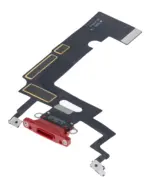 Cablu Flex Port Incarcare Cu Placa iPhone XR Premium (Red) - imagine 4