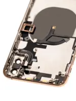 Carcasa Spate Sticla iPhone XS Max Pull A (Gold) - imagine 4