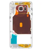 Carcasa Mijloc Mid-Frame Samsung Galaxy S6 Edge Plus (White Pearl) - imagine 2