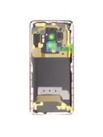 Capac Spate Sticla Samsung Galaxy S9 OEM (No Logo) (Midnight Black) - imagine 3