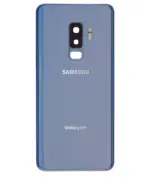 Capac Spate Sticla Samsung Galaxy S9 Plus Service Pack Original (Coral Blue) - imagine 2