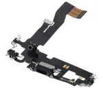 Placa port de incarcare telefon Apple iPhone 12 / 12 Pro (Graphite) (Refurbished) - imagine 4