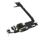 Cablu Flex Port Incarcare Cu Placa iPhone 11 Pro Max Premium (Green) - imagine 3