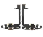 Cablu Flex Port Incarcare Cu Placa iPhone 11 Pro Max Premium (Gold) - imagine 3