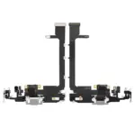 Cablu Flex Port Incarcare Cu Placa iPhone 11 Pro Max Premium (Silver) - imagine 2