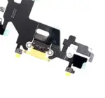 Cablu Flex Port Incarcare Cu Placa iPhone 11 Premium (Yellow) - imagine 3