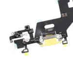 Cablu Flex Port Incarcare Cu Placa iPhone 11 Premium (Yellow) - imagine 5