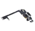 Cablu Flex Port Incarcare Cu Placa iPhone 11 Pro Premium (Gray) - imagine 4