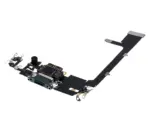 Cablu Flex Port Incarcare Cu Placa iPhone 11 Pro Premium (Green) - imagine 4