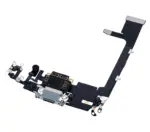 Cablu Flex Port Incarcare Cu Placa iPhone 11 Pro Premium (Silver) - imagine 4